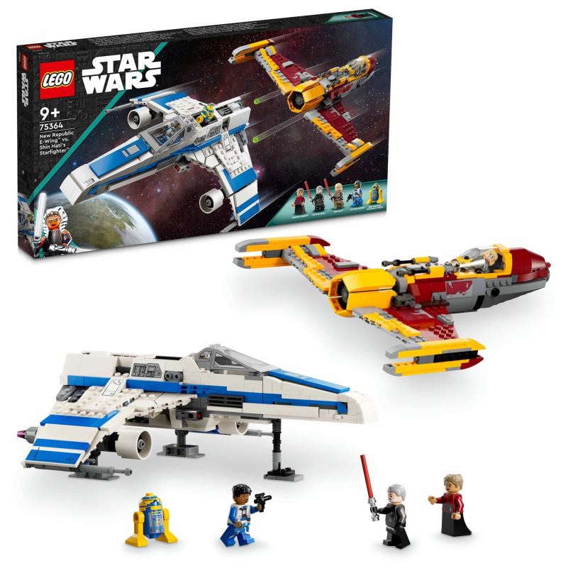 LEGO stavebnice LEGO® Star Wars™ 75364 Stíhačka E-wing™ Nové republiky vs. stíhačka Shin Hati
