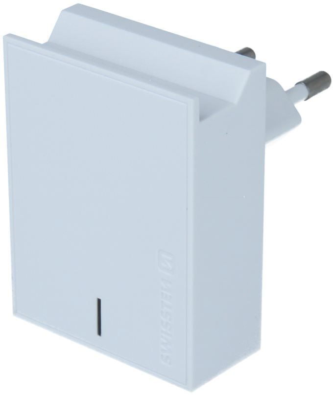 Nabíječka do sítě Swissten síťová nabíječka micro USB SMART IC 2xUSB 3A bílá