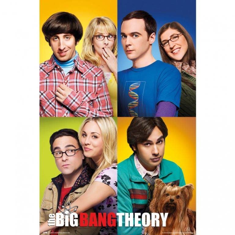Plakát The Big Bang Theory - Teorie velkého třesku - Mosaico - plakát