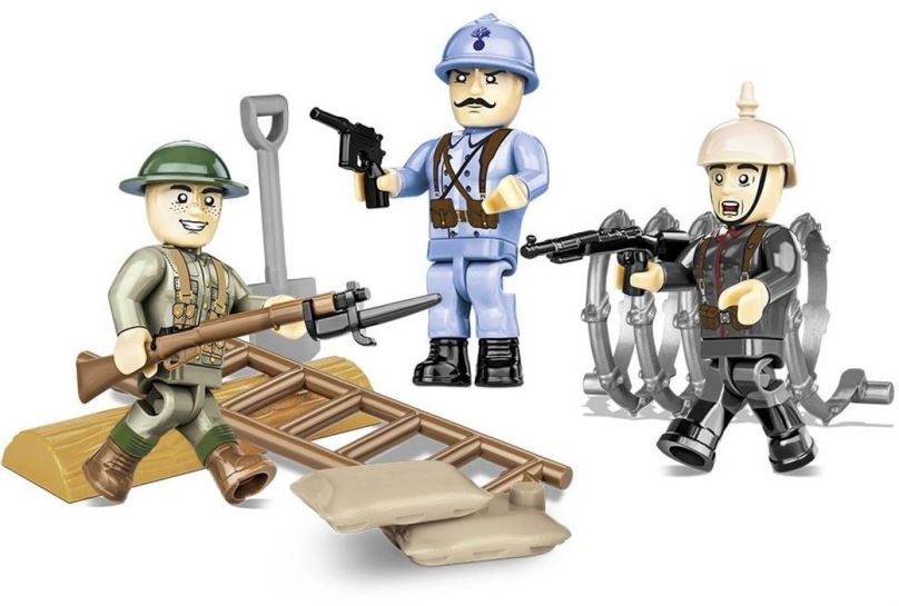 Stavebnice Cobi 2051 Figurky 1. světová válka