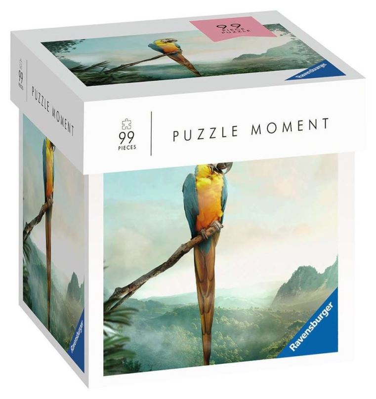 RAVENSBURGER Puzzle Moment: Papoušek 99 dílků