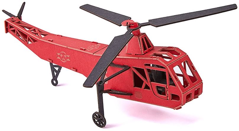 Papírový model Vrtulník Sikorsky R-4 PT1702-21
