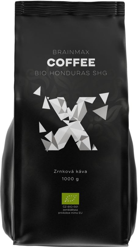 Káva BrainMax Coffee Káva Honduras SHG Bio, Zrno, 1 kg