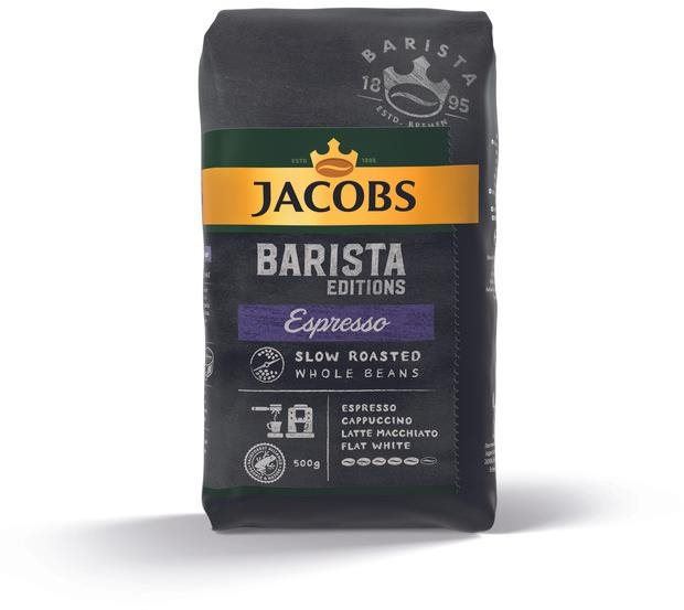 Káva Jacobs Barista Espresso, zrnková káva,500g