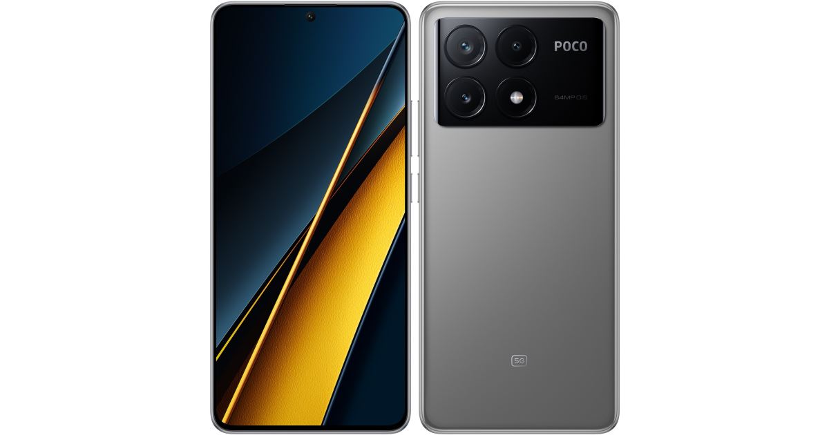 POCO X6 Pro 5G, 12GB/512GB, žlutá