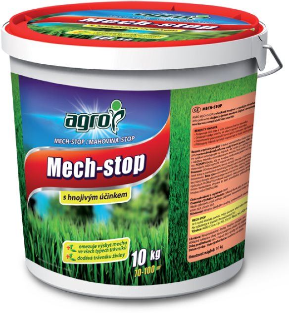 Hnojivo AGRO Mech - stop plast. kbelík 10 kg