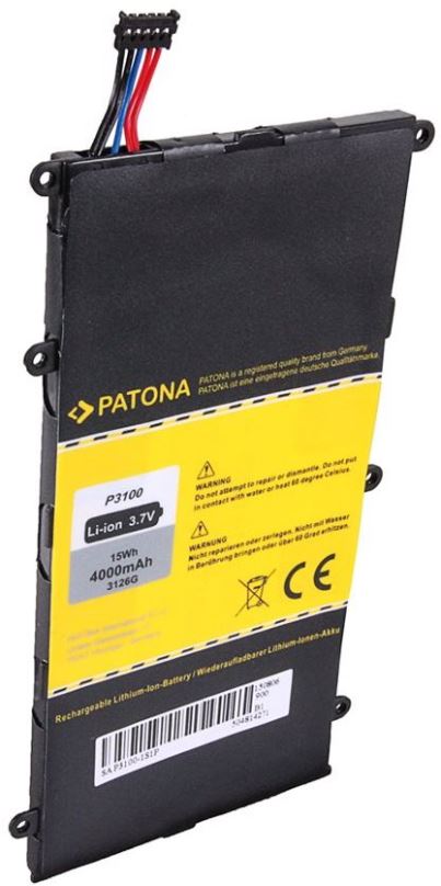 Baterie pro tablet PATONA pro Samsung SP4960C3B 4000mAh 3.7V Li-Ion