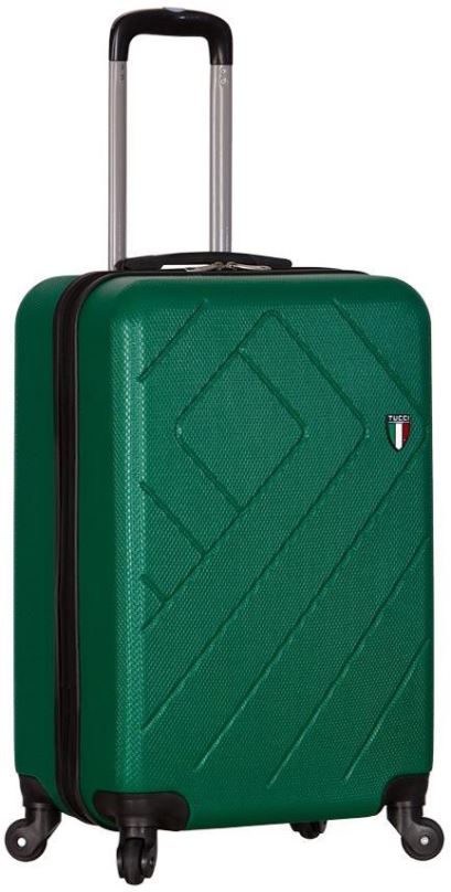 Cestovní kufr TUCCI T-0108 S, zelená