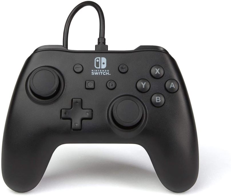 Gamepad PowerA Wired Controller - Black - Nintendo Switch