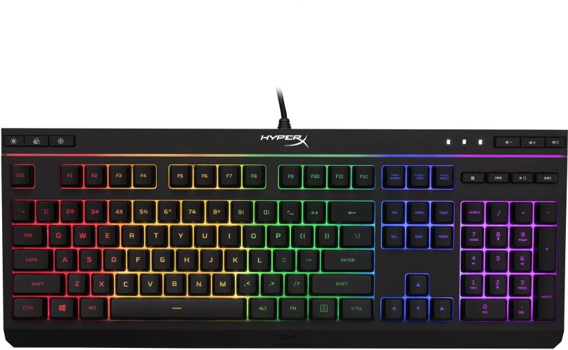 Herní klávesnice HyperX Alloy Core RGB - Membrane Gaming Keyboard - US