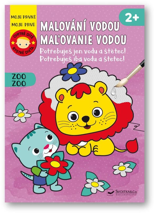 Malování vodou Malování vodou ZOO: Potřebuješ jen vodu a štětec!