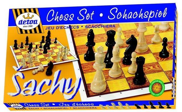 Stolní hra Detoa Šachy Steuton
