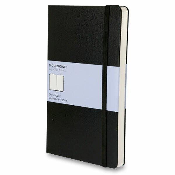 Zápisník MOLESKINE Sketchbook L, tvrdé desky, černý