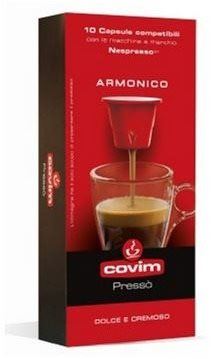 Kávové kapsle Covim Nespresso Armonico, 10 porcí