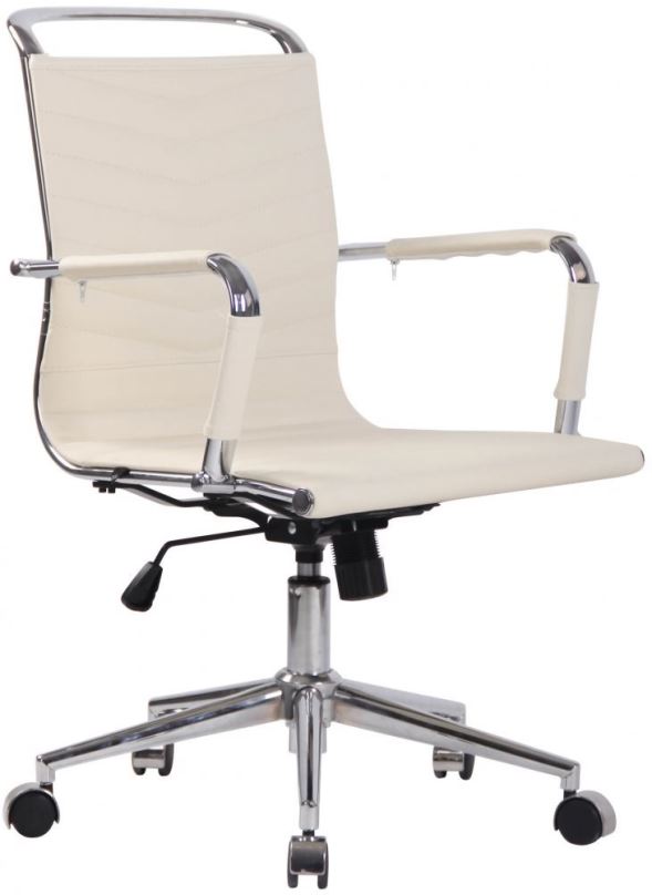 Kancelářská židle BHM GERMANY Burnie krémová
