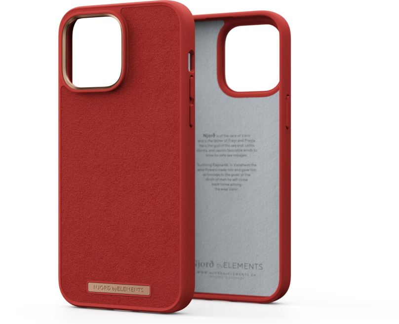 Kryt na mobil Njord iPhone 14 Pro Max Comfort+ Case Burnt Orange