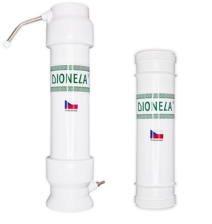 Filtr na vodu Dionela FDN2 na kuch. linku s náhradní filtrační vložkou