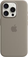 Kryt na mobil Apple iPhone 15 Pro Silikonový kryt s MagSafe jílově šedý
