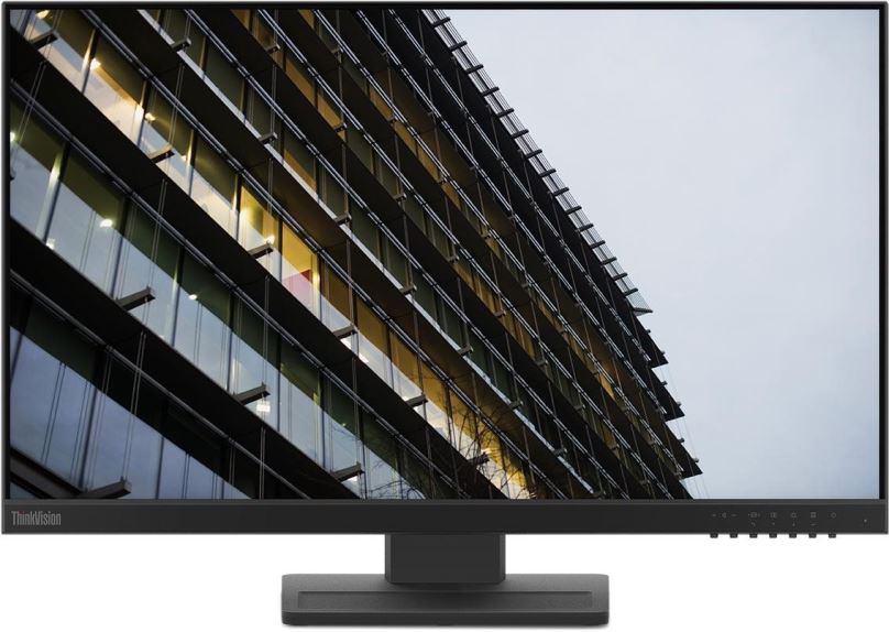 LCD monitor 23.8" Lenovo ThinkVision E24-28 Raven Black