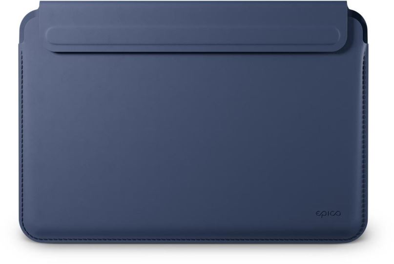 Pouzdro na notebook Epico Kožený obal pro MacBook Air/Pro 13,3" - tmavě modrý