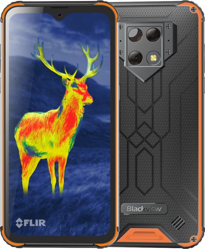 Mobilní telefon Blackview GBV9800 Pro Thermo Orange