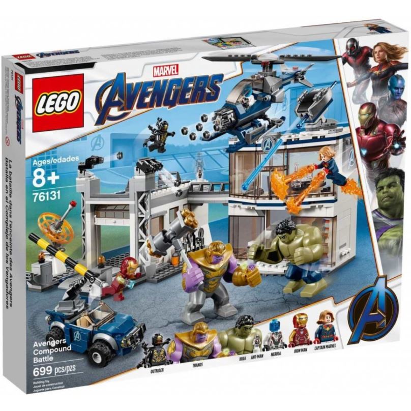 LEGO stavebnice LEGO Super Heroes 76131 Bitva o základnu Avengerů