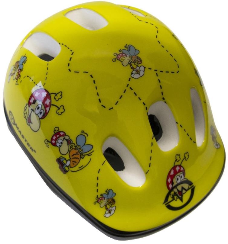 Helma na kolo Cyklo přilba MASTER Flip, XS, žlutá