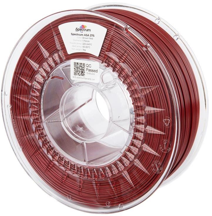 Filament Filament Spectrum ASA 275 1.75mm Brown Red 1kg