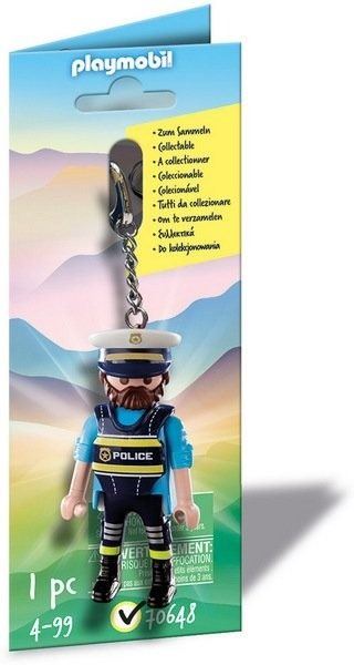 Figurky Playmobil 70648 Klíčenka Policista