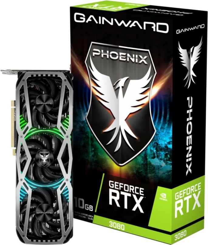 Grafická karta GAINWARD GeForce RTX 3080 Phoenix LHR