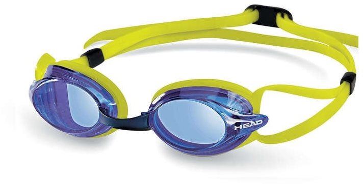 Plavecké brýle Head Venom, modrá/limetková