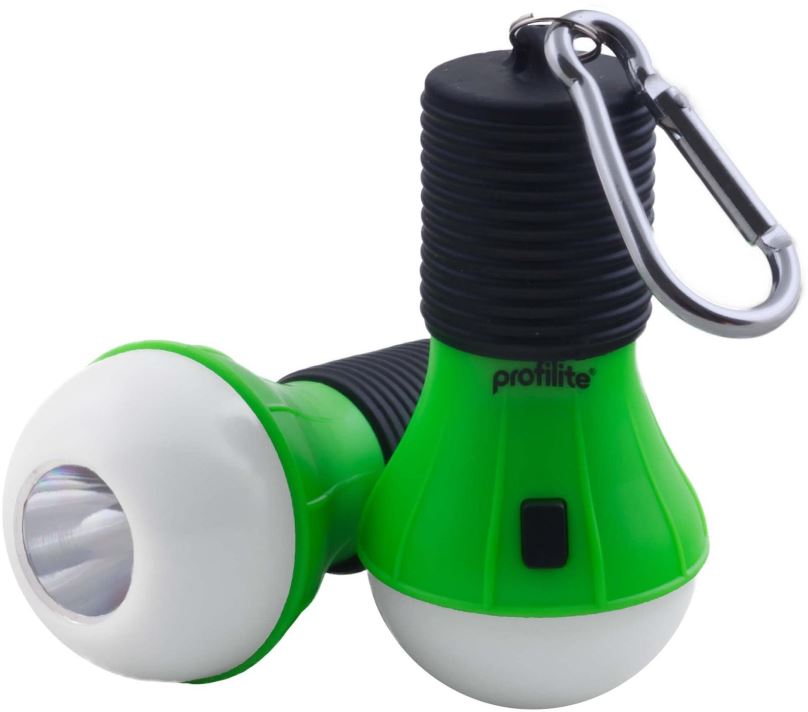 Svítilna Kempingová LED svítilna KEMPY BULB II zelená barva