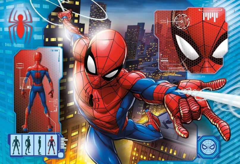 Puzzle Clementoni Puzzle Spiderman: Profil MAXI 24 dílků