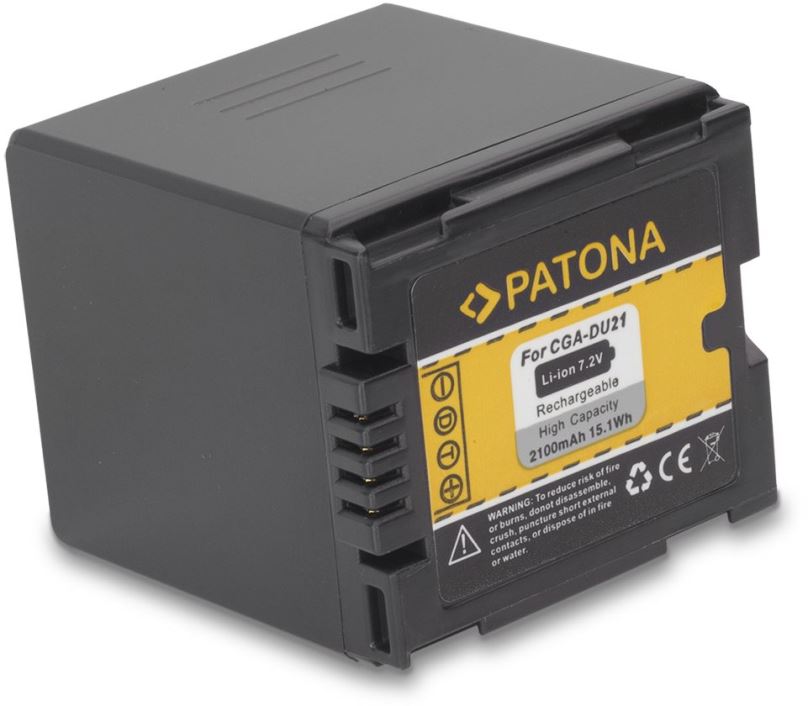 Baterie pro fotoaparát PATONA pro Panasonic CGA-DU21 2100mAh Li-Ion