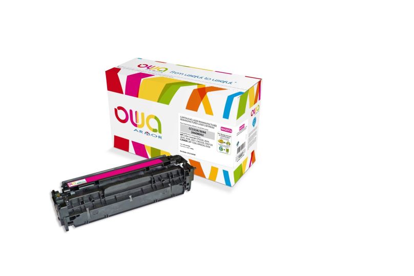 OWA Armor toner kompatibilní s HP CC533A, 2800st, červená/magenta