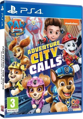 Hra na konzoli Tlapková Patrola: Adventure City Calls - PS4