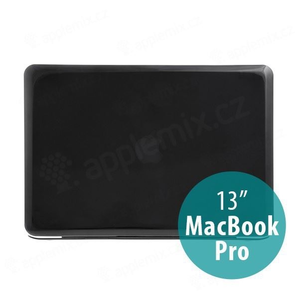 Tenký ochranný plastový obal pro Apple MacBook Pro 13" (model A1278) - lesklý - černý