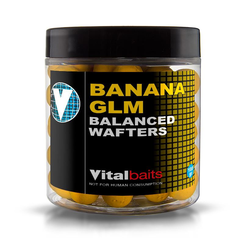 Vitalbaits Wafters Banana GLM 100g 14mm