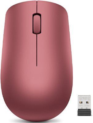 Myš Lenovo 530 Wireless Mouse (Cherry Red) s baterií