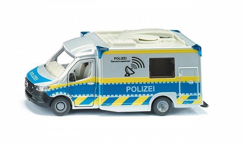 Kovový model Siku Super - policejní Mercedes Benz Sprinter, 1:50