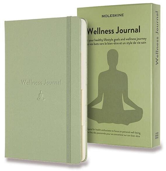Zápisník MOLESKINE Passion Journal Wellness L, tvrdé desky