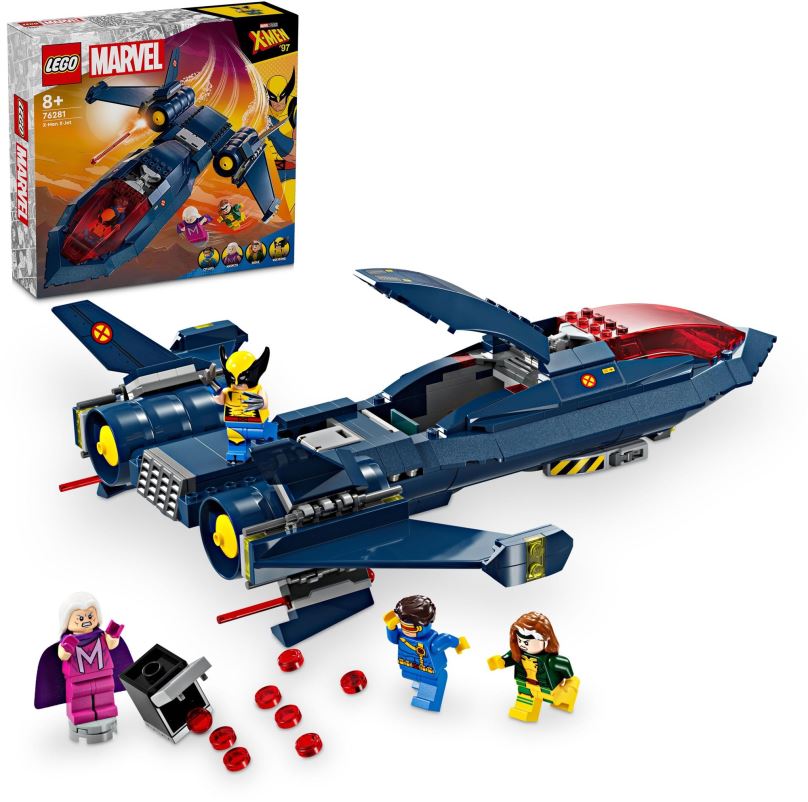 LEGO stavebnice LEGO® Marvel 76281 Tryskáč X-Men X-Jet