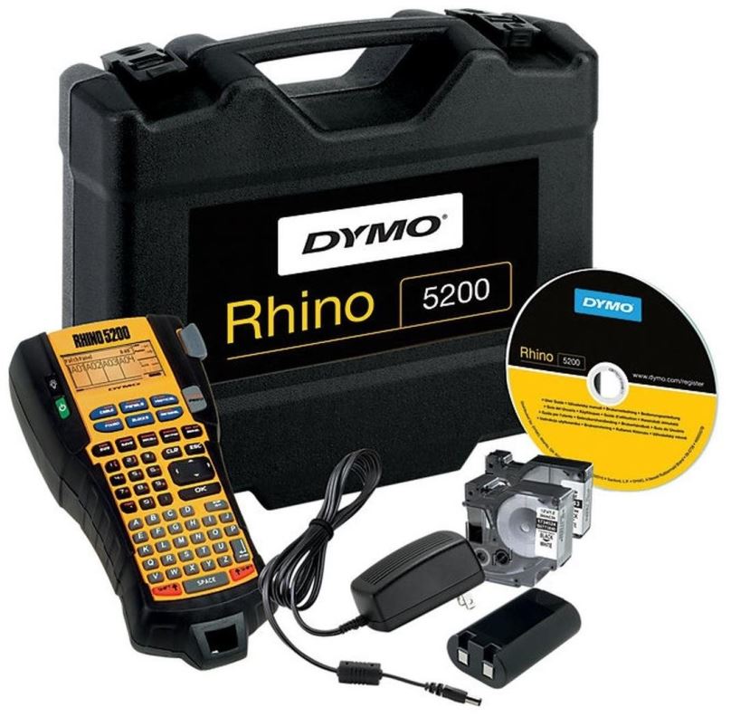 Tiskárna samolepicích štítků Dymo, RHINO 5200, s kufříkem