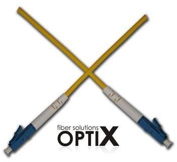 Datový kabel OPTIX LC-LC optický patch cord 09/125 3m G657A simplex