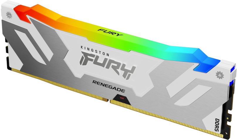 Operační paměť Kingston FURY 16GB DDR5 6400MHz CL32 Renegade White RGB XMP