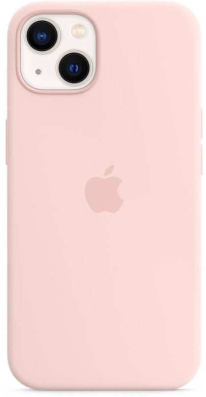 Kryt na mobil Apple iPhone 13 Silikonový kryt s MagSafe křídově růžový
