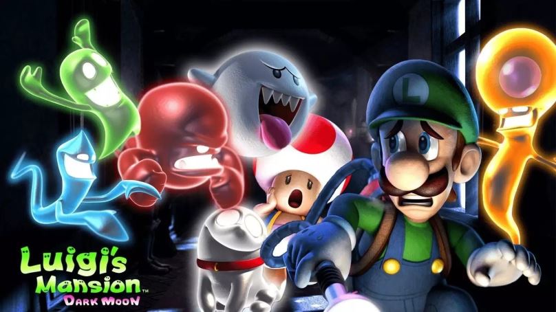 Hra na konzoli Luigis Mansion: Dark Moon Remaster - Nintendo Switch