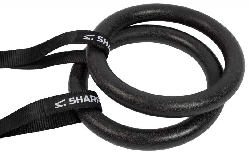 Gymnastické kruhy Sharp Shape Gymnastic rings black