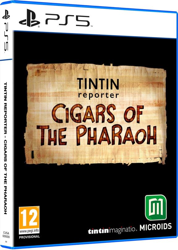 Hra na konzoli Tintin Reporter: Cigars of the Pharaoh - PS5