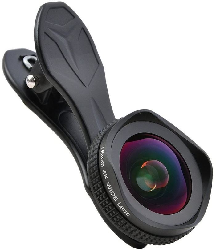 Objektiv pro mobilní telefon Apexel HD 4K 16mm Wide Angle čočka + CPL Filter